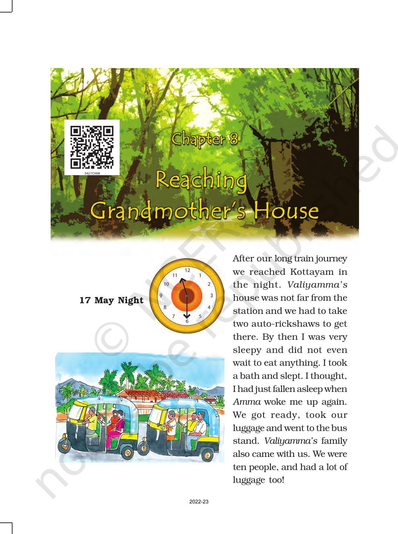 NCERT Book for Class 4 EVS Chapter 8 Reaching Grandmother’s House - Page 1