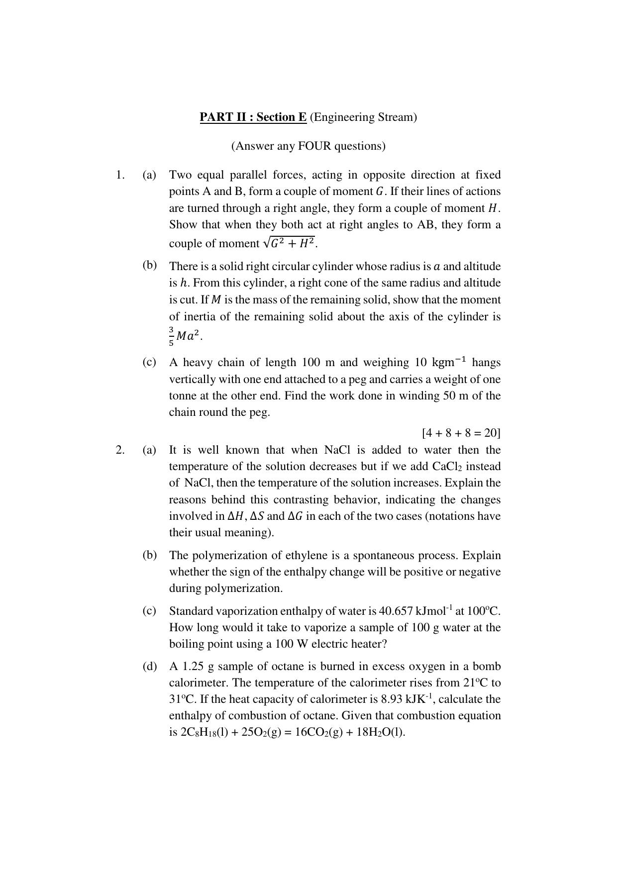 ISI Admission Test M.Tech (QROR) PQB 2022 Sample Paper - Page 5