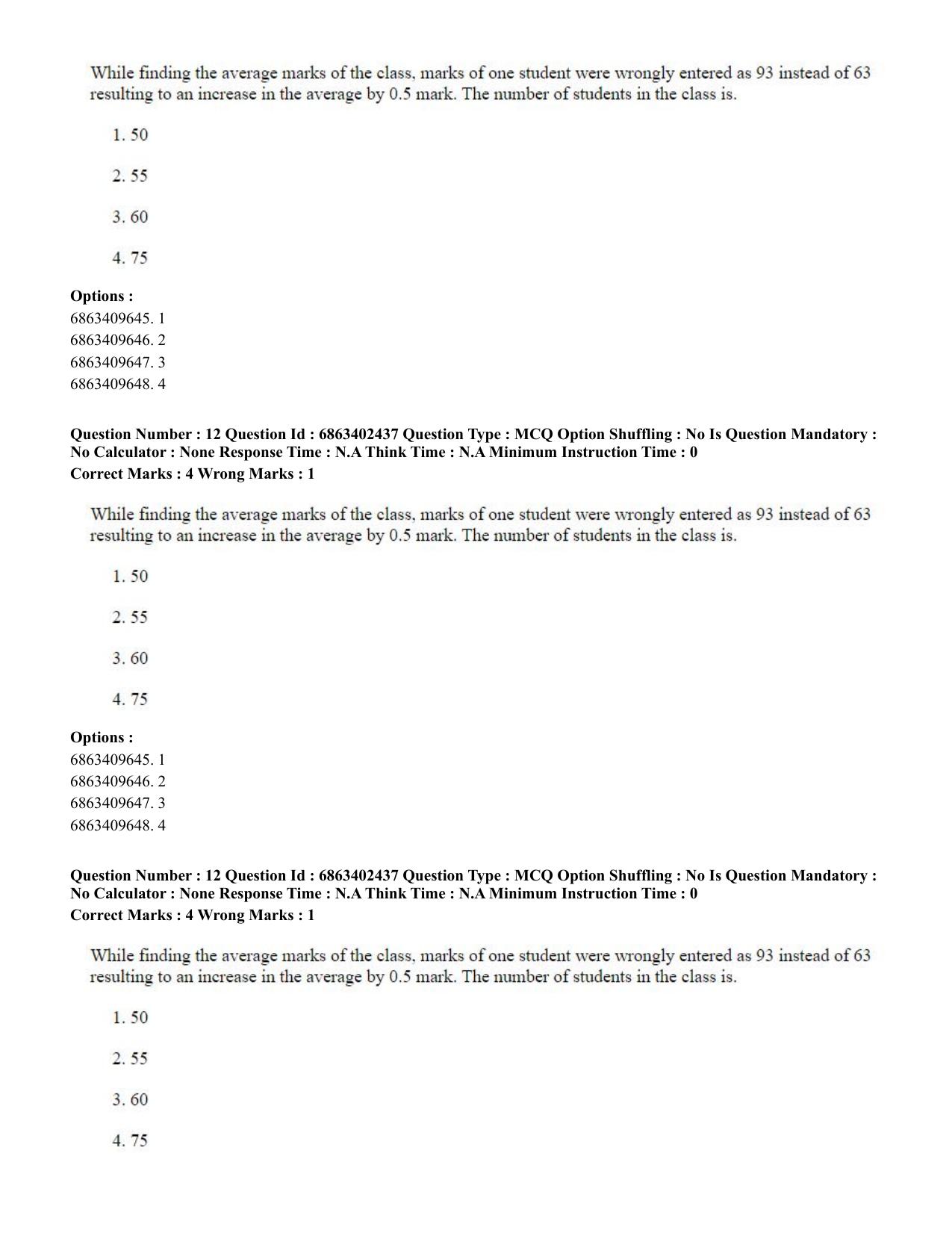 CUET PG 2023: ACQP19 – Sahitya (Alankara and Kavya varga) (Eng.) Shift 2 (05-06-2023) Question Paper - Page 21