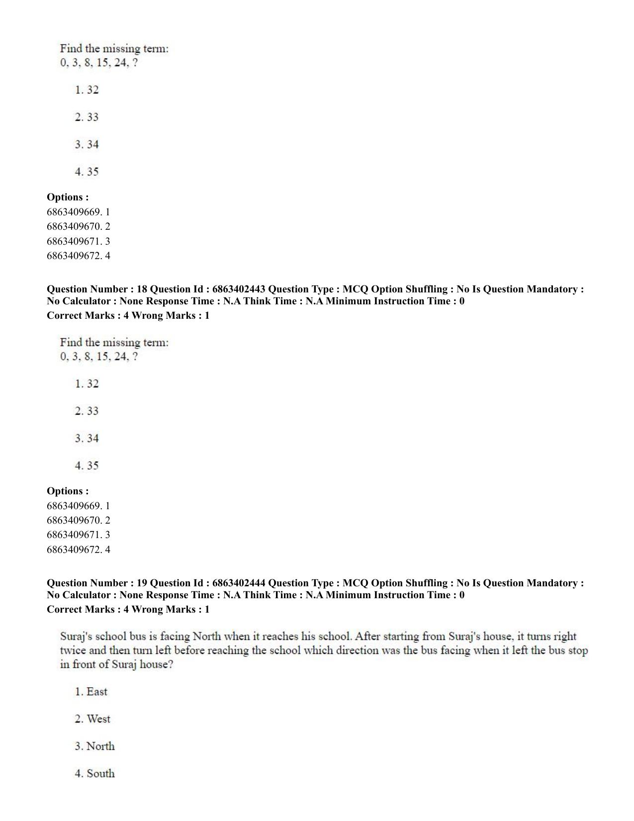 CUET PG 2023: ACQP19 – Sahitya (Alankara and Kavya varga) (Eng.) Shift 2 (05-06-2023) Question Paper - Page 31