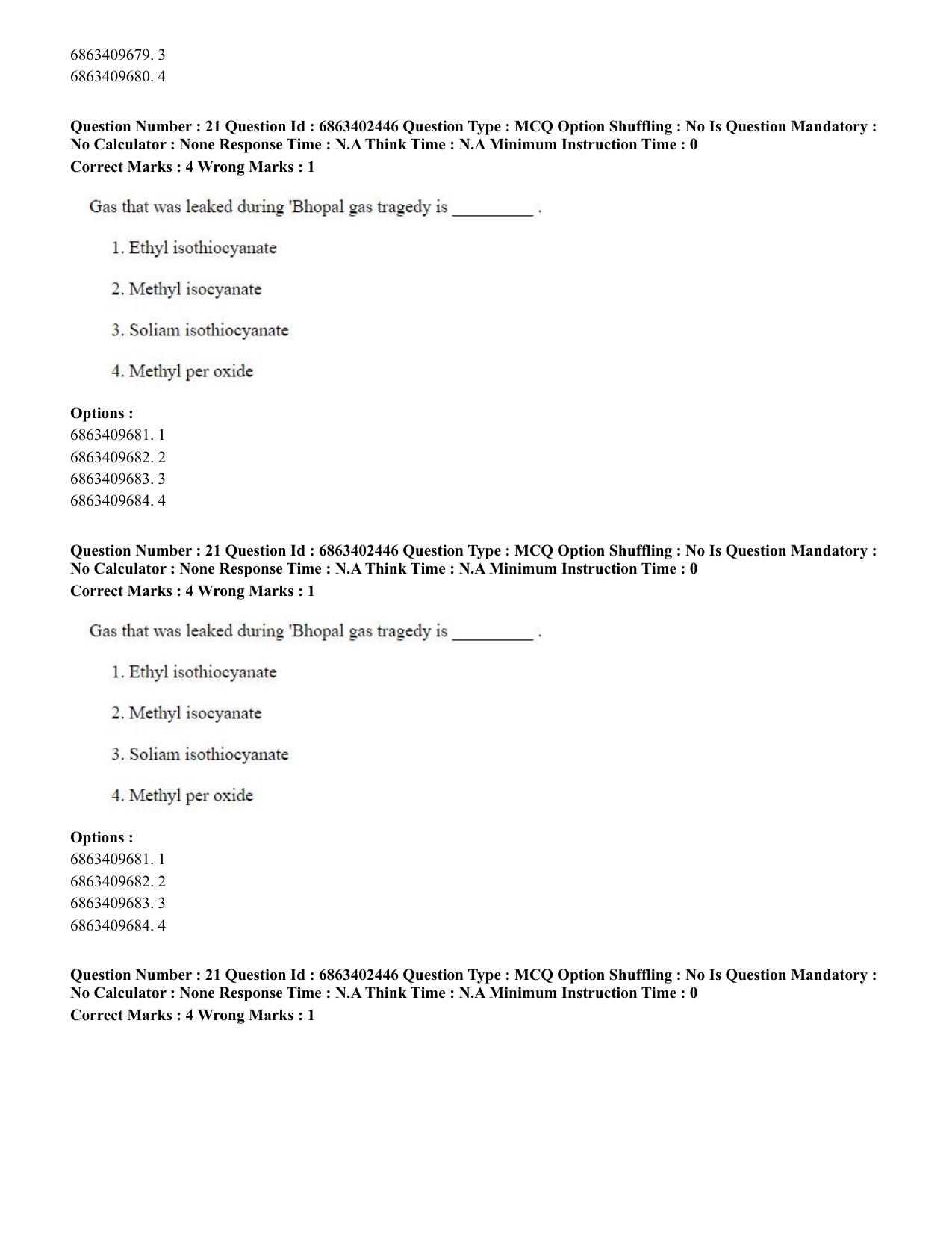 CUET PG 2023: ACQP19 – Sahitya (Alankara and Kavya varga) (Eng.) Shift 2 (05-06-2023) Question Paper - Page 34