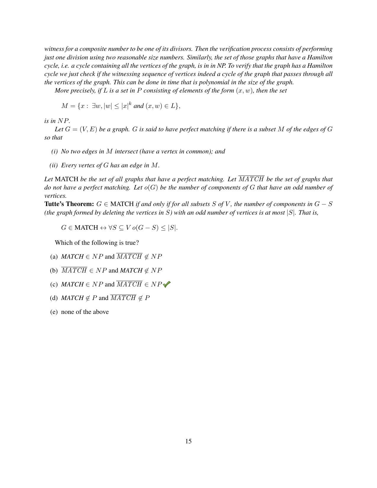 TIFR GS 2012 Computer & Systems Sciences Question Paper - Page 17