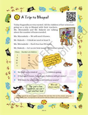 NCERT Book for Class 4 Maths Chapter 3 A Trip to Bhopal