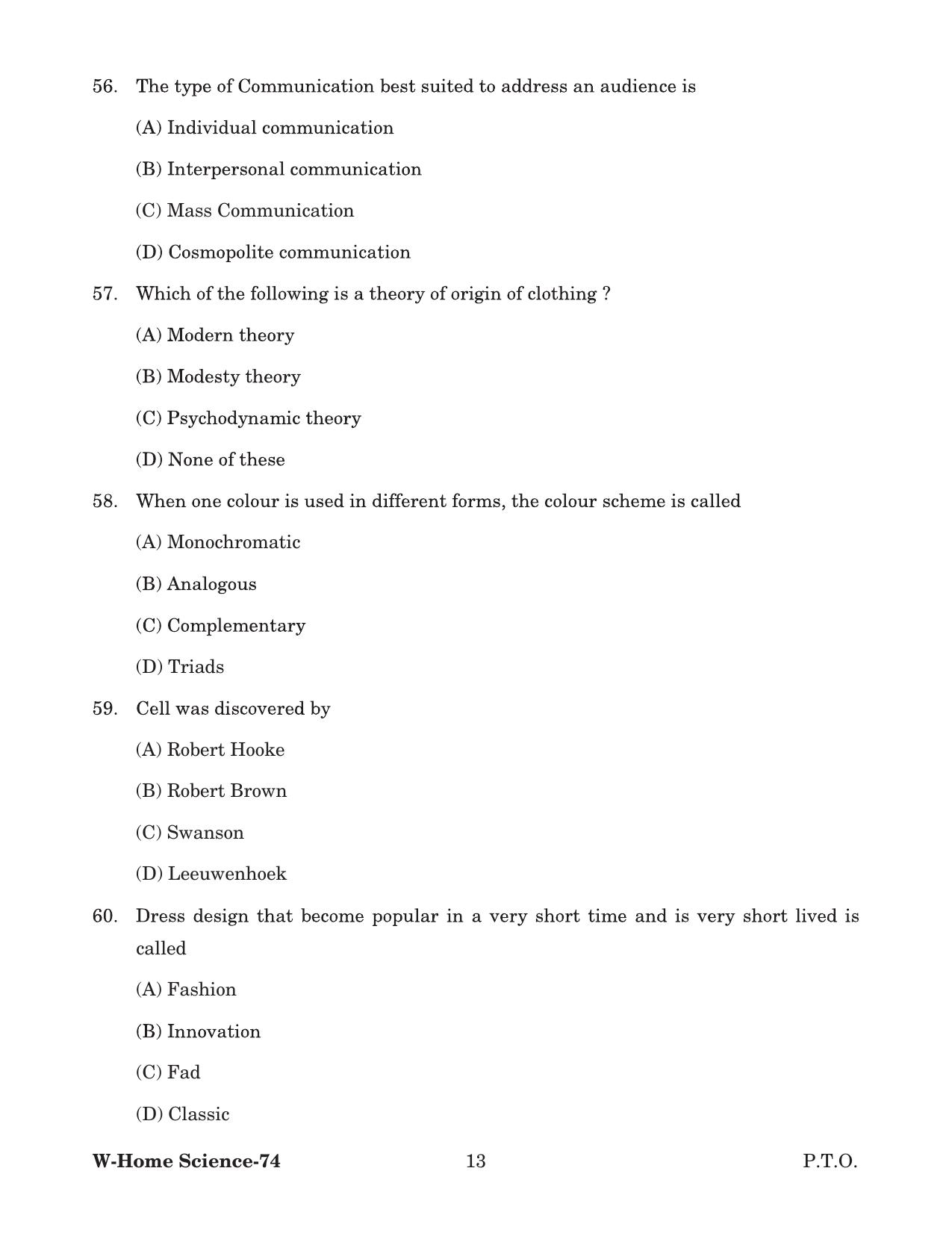 Odisha CPET 2022 IRPM Question Paper - Page 13
