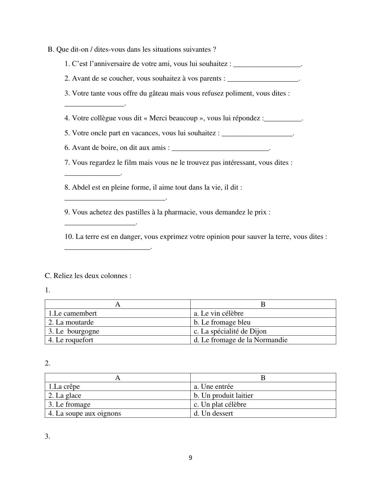 Maharashtra Board Class 12 French Sample Papers - Page 10