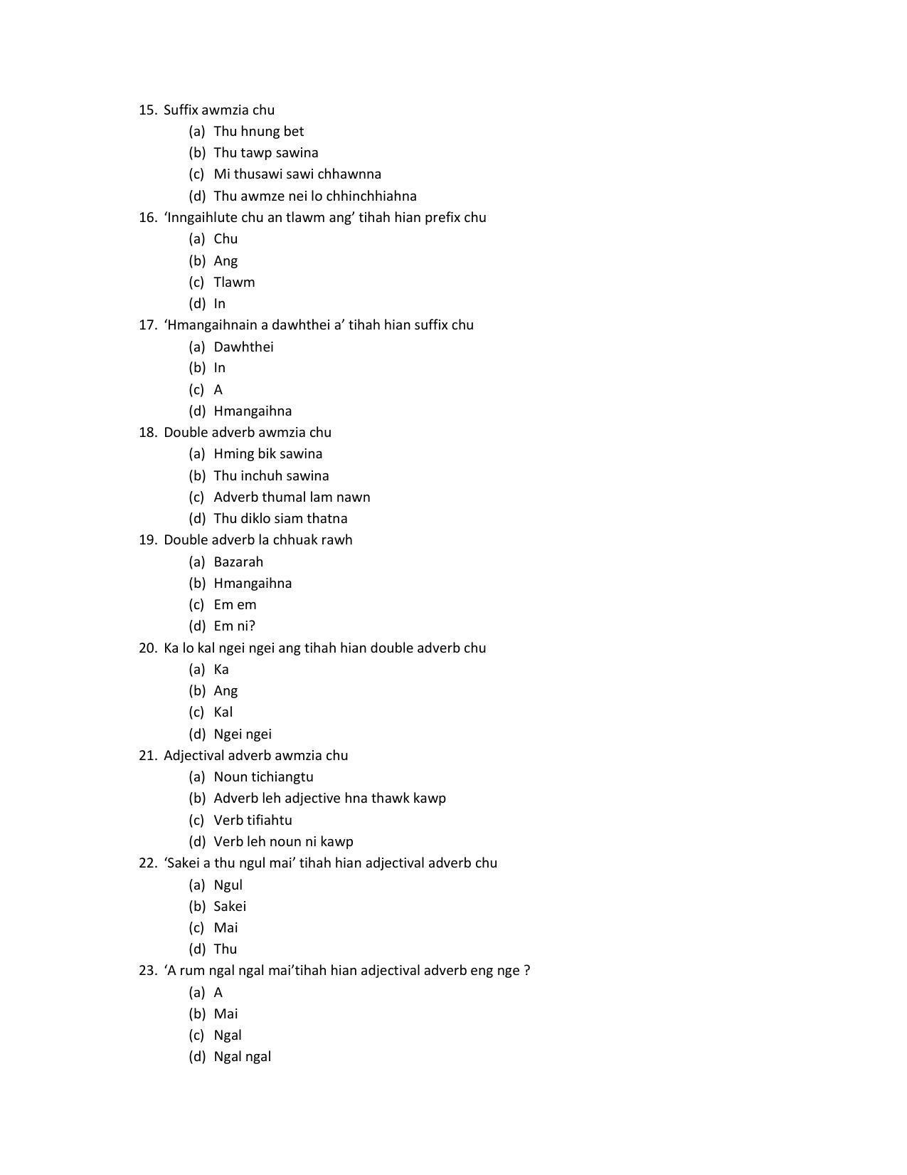 CBSE Class 12th Mizo Sample Question Paper 2021-22 - Page 3
