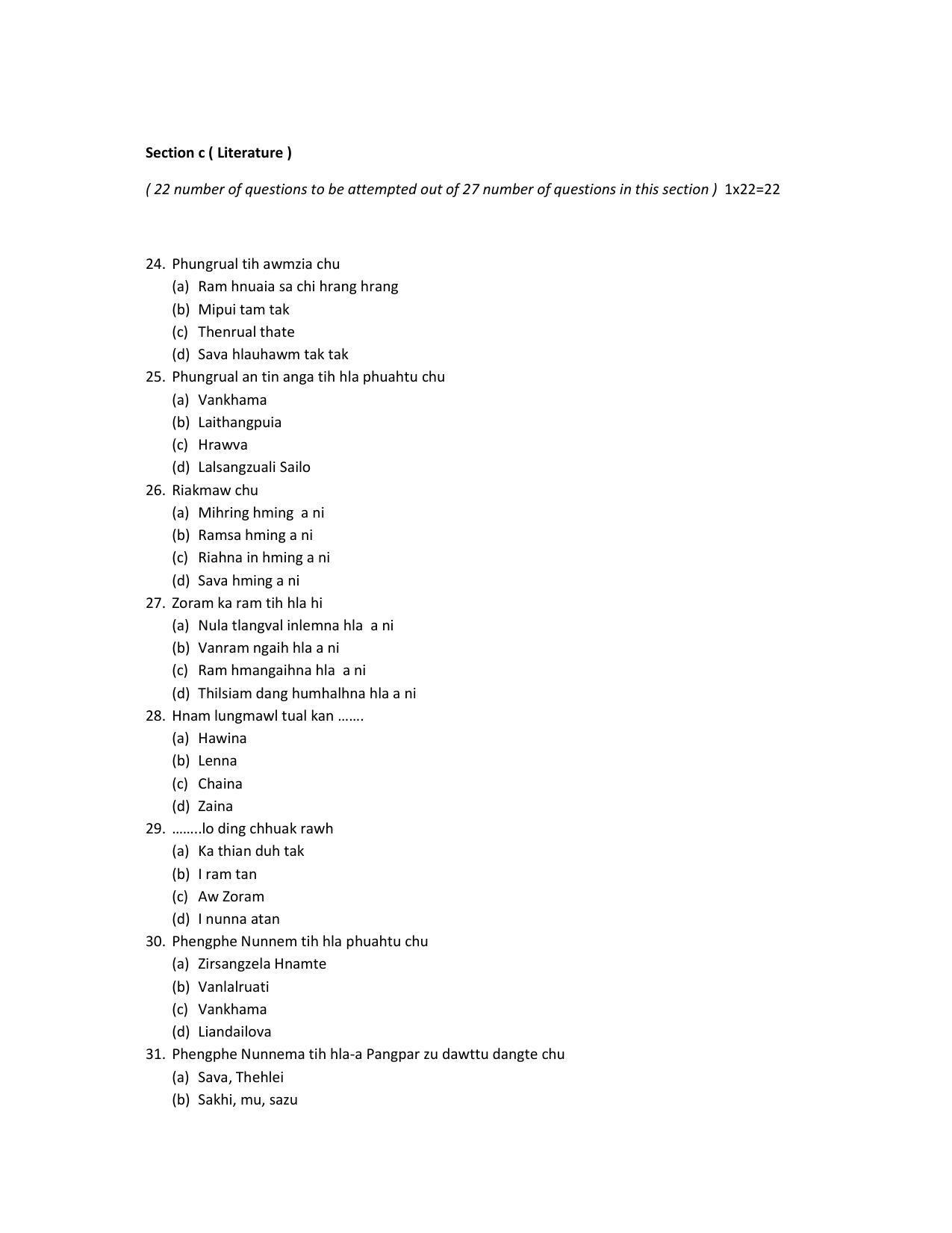 CBSE Class 12th Mizo Sample Question Paper 2021-22 - Page 4