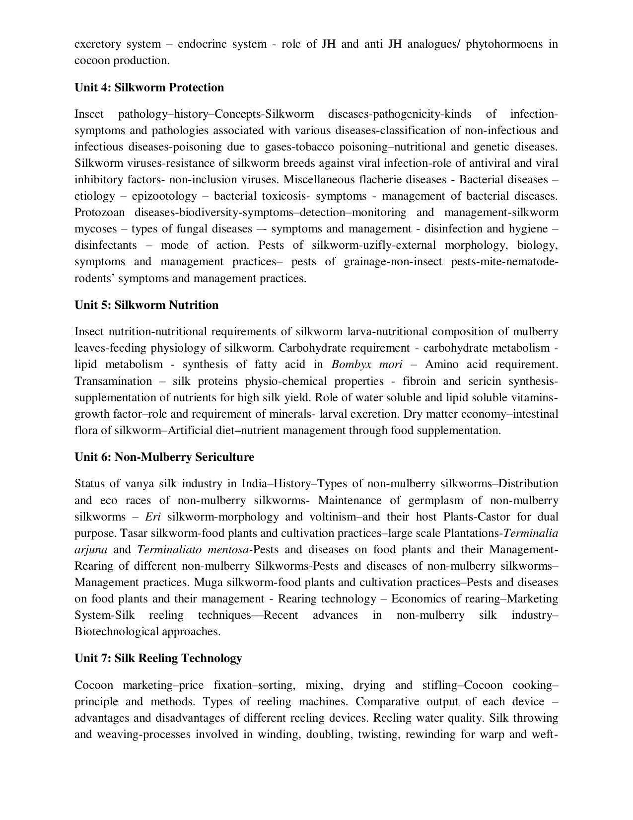 ICAR AICE-JRF/SRF (PhD) Syllabus - Page 22