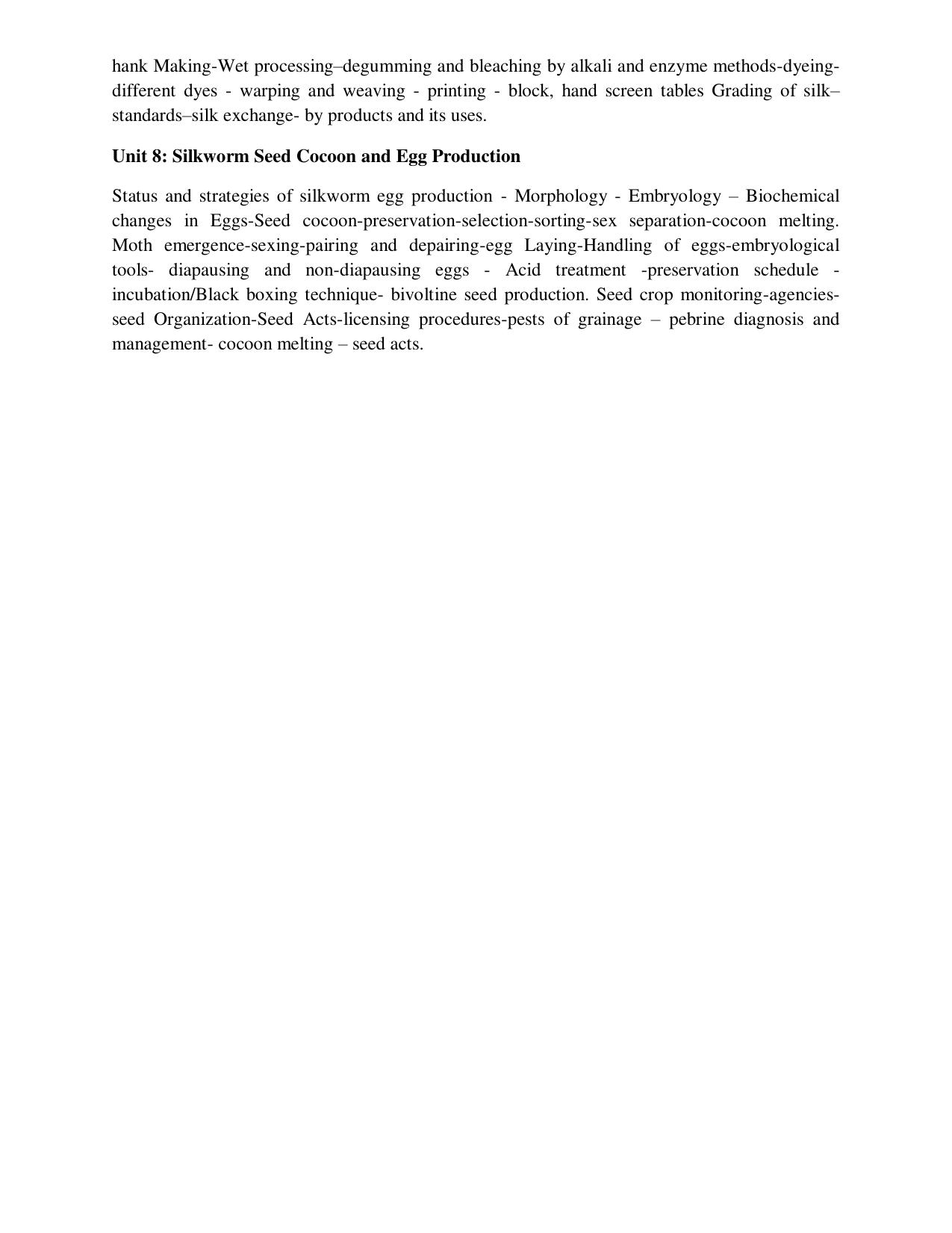 ICAR AICE-JRF/SRF (PhD) Syllabus - Page 23