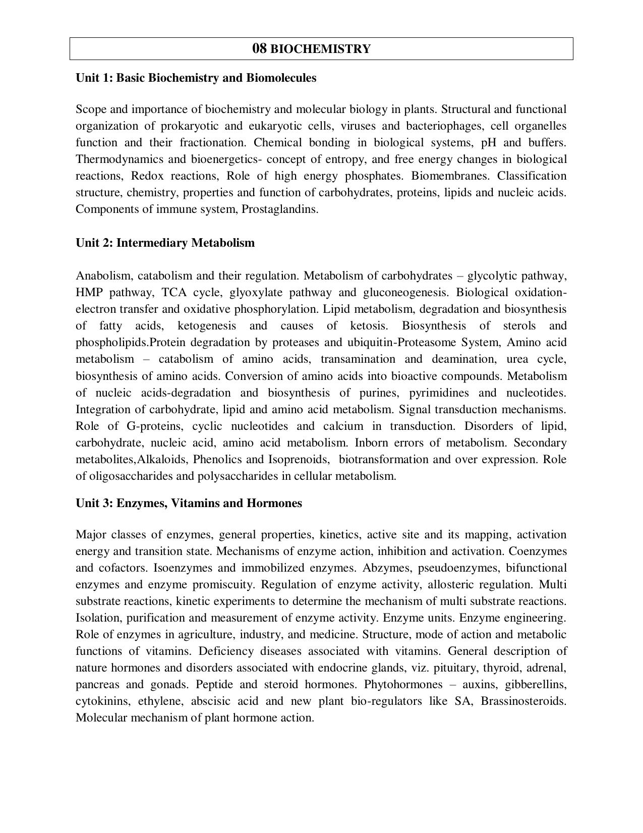 ICAR AICE-JRF/SRF (PhD) Syllabus - Page 24