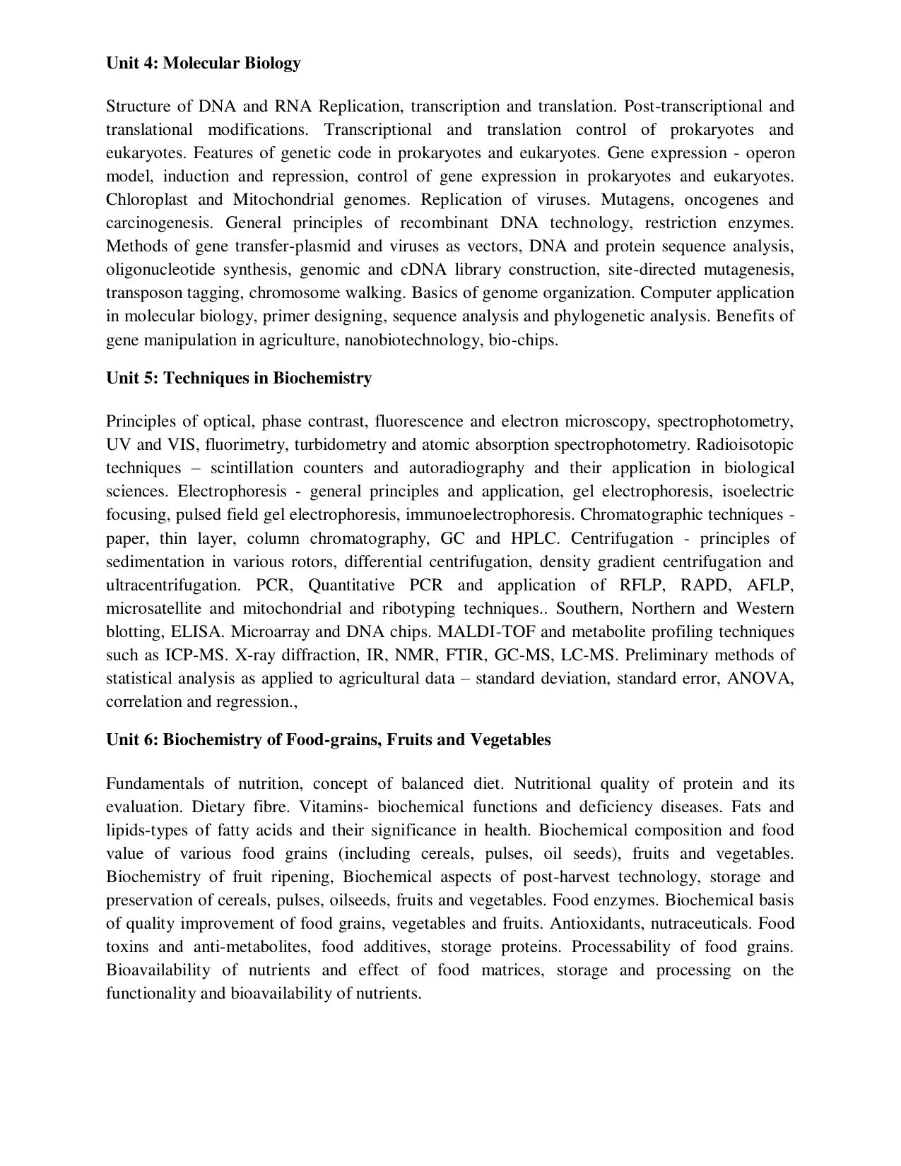 ICAR AICE-JRF/SRF (PhD) Syllabus - Page 25