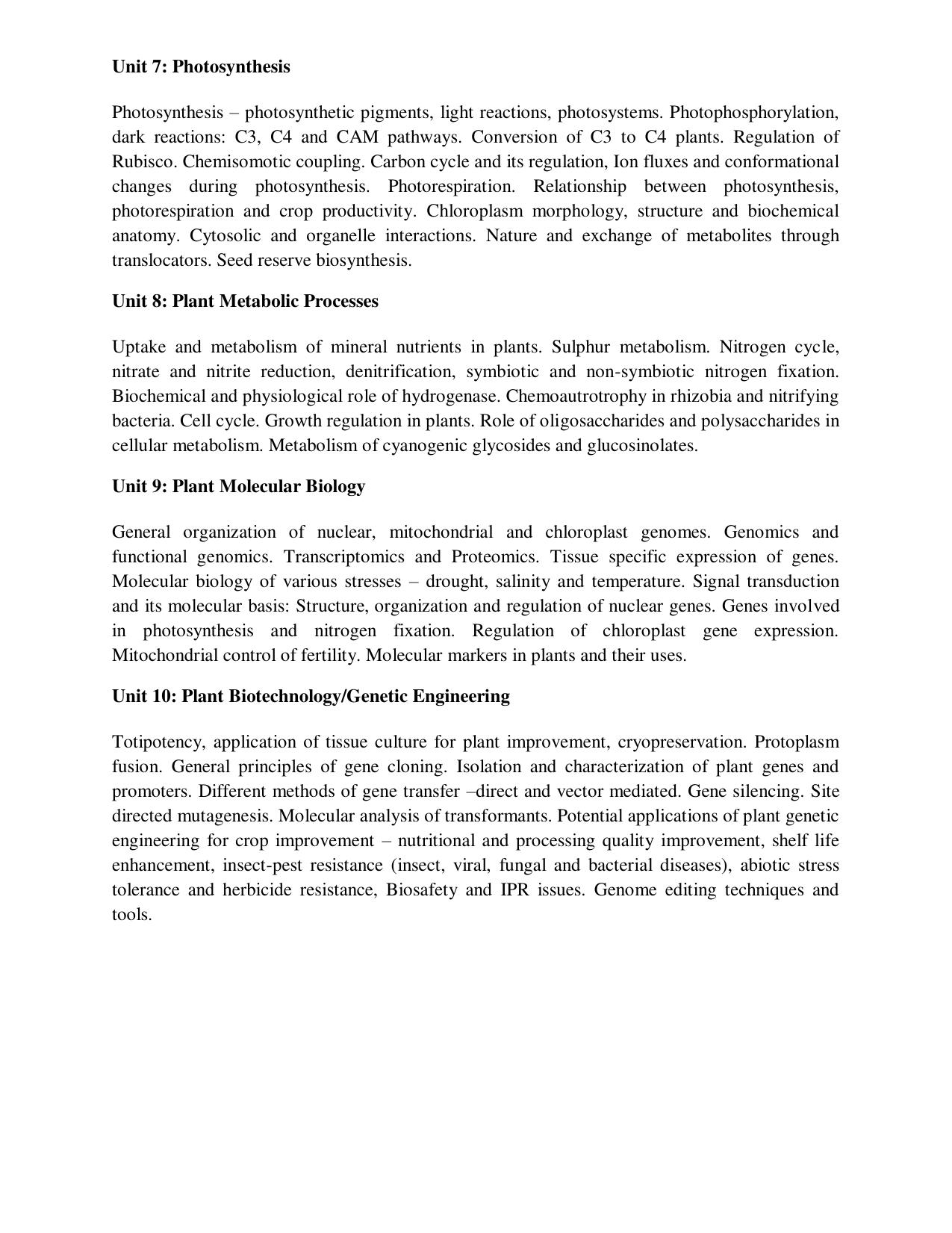 ICAR AICE-JRF/SRF (PhD) Syllabus - Page 26