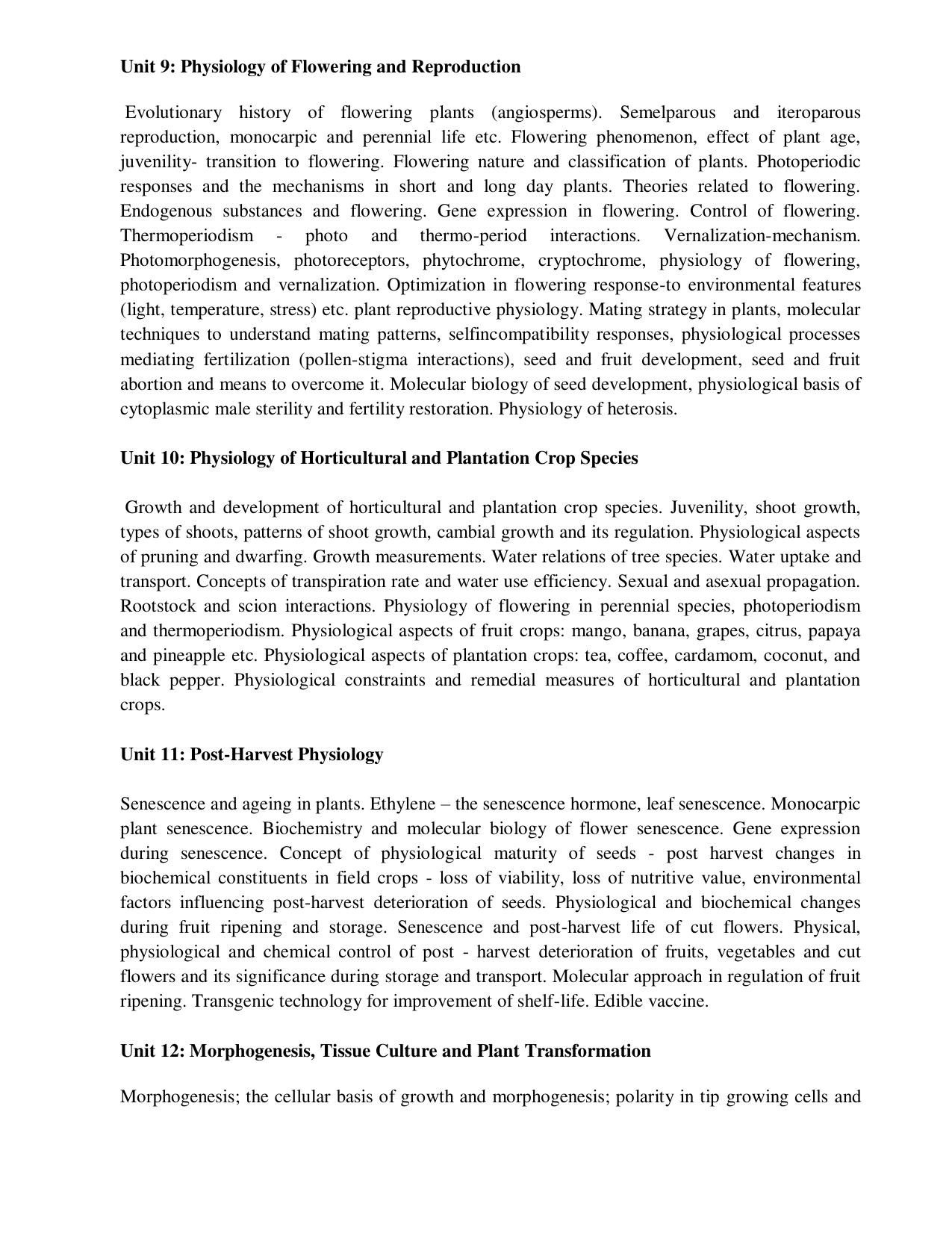 ICAR AICE-JRF/SRF (PhD) Syllabus - Page 30