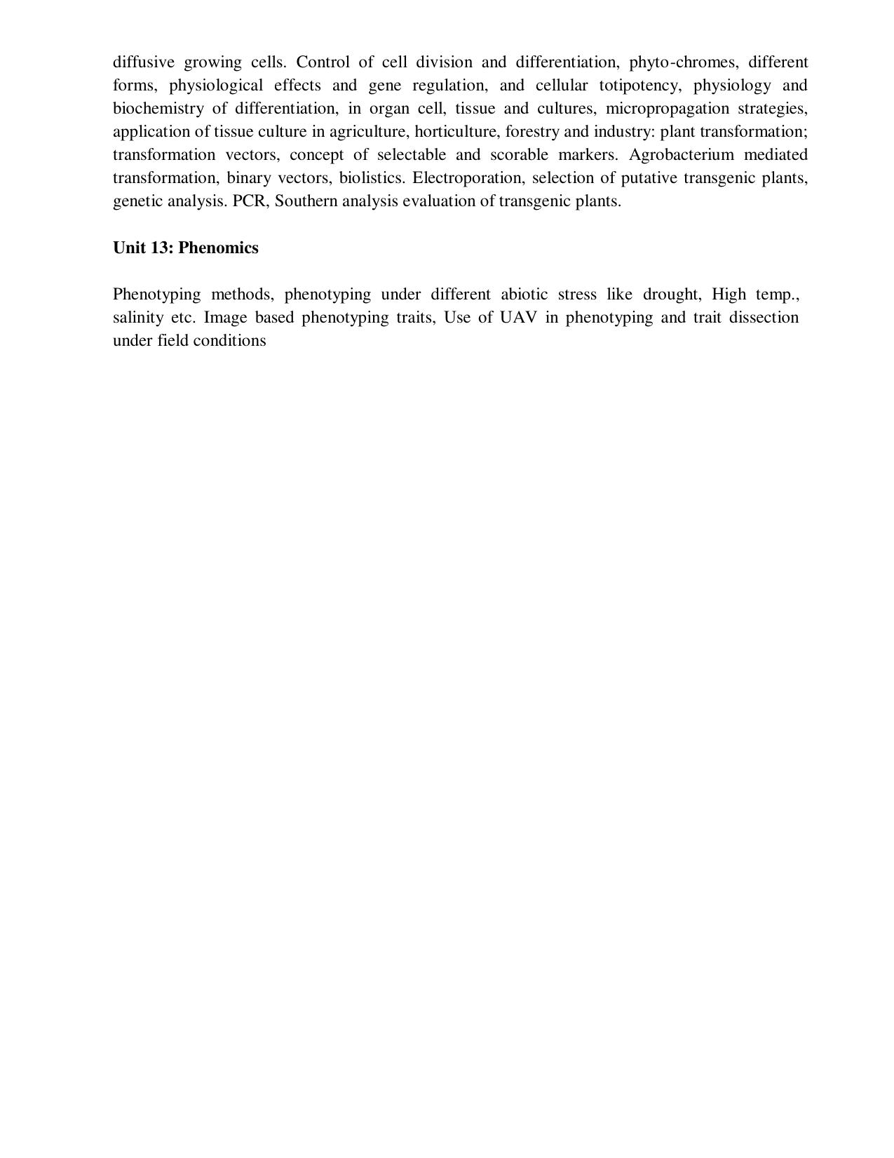 ICAR AICE-JRF/SRF (PhD) Syllabus - Page 31