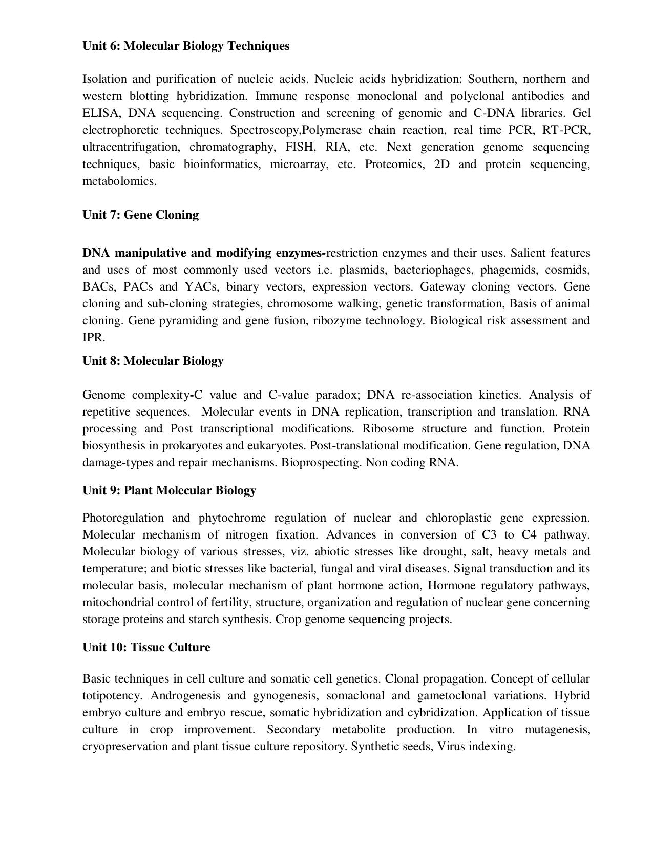 ICAR AICE-JRF/SRF (PhD) Syllabus - Page 33