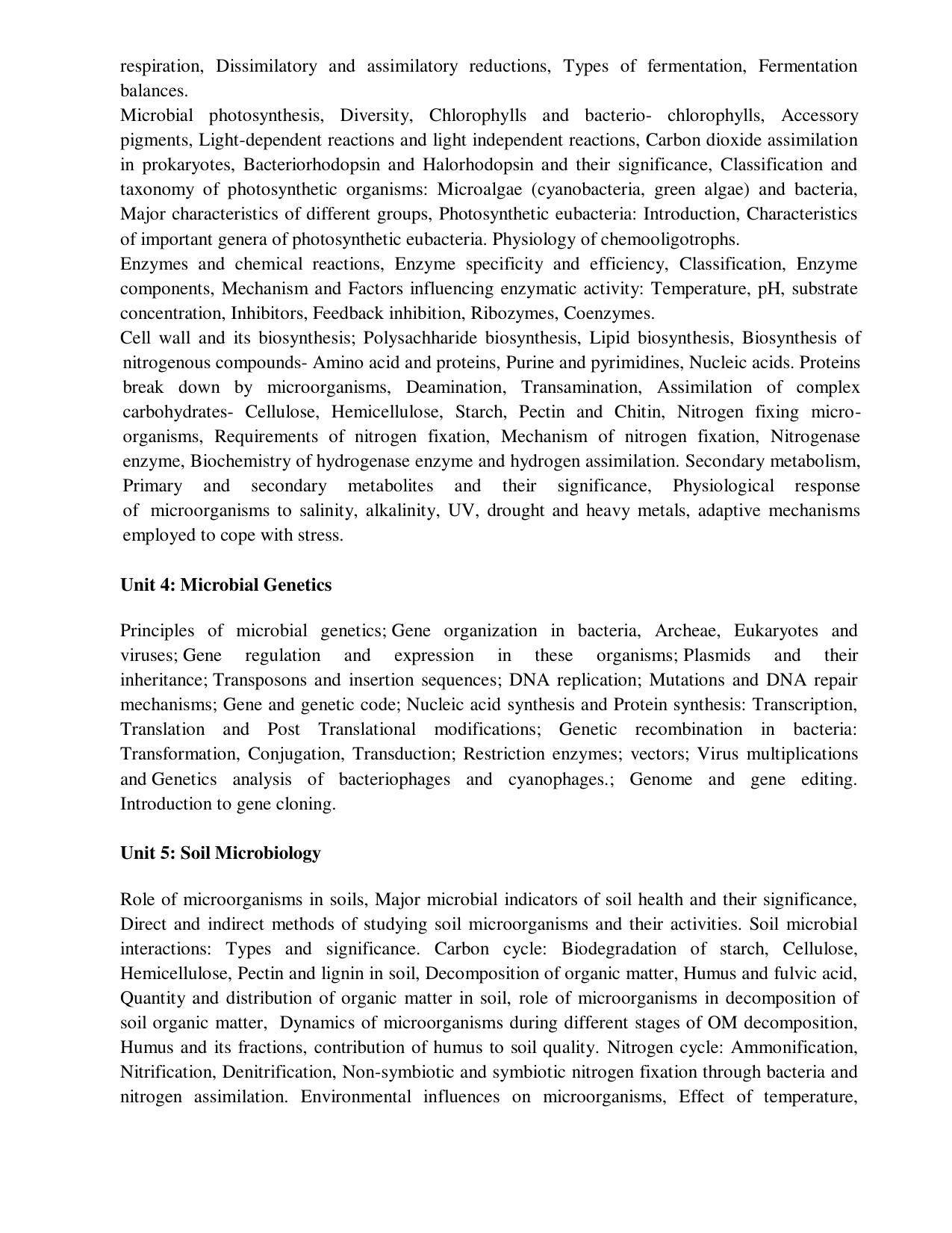 ICAR AICE-JRF/SRF (PhD) Syllabus - Page 36