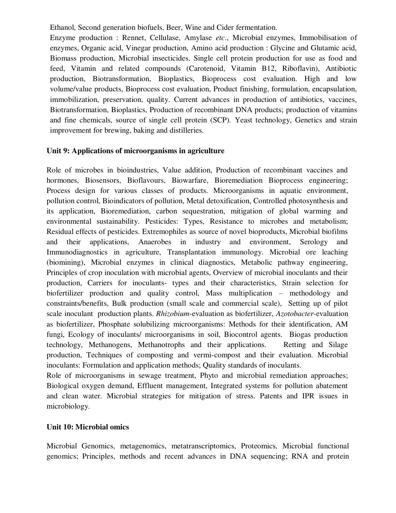 ICAR AICE-JRF/SRF (PhD) Syllabus - Page 38