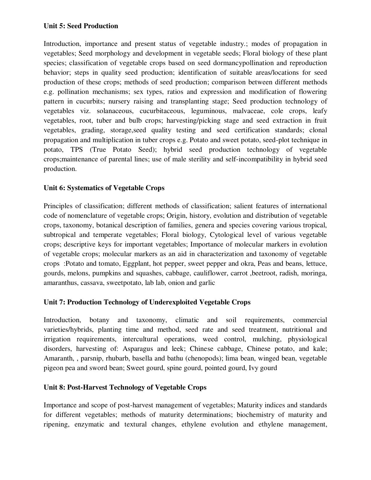 ICAR AICE-JRF/SRF (PhD) Syllabus - Page 41