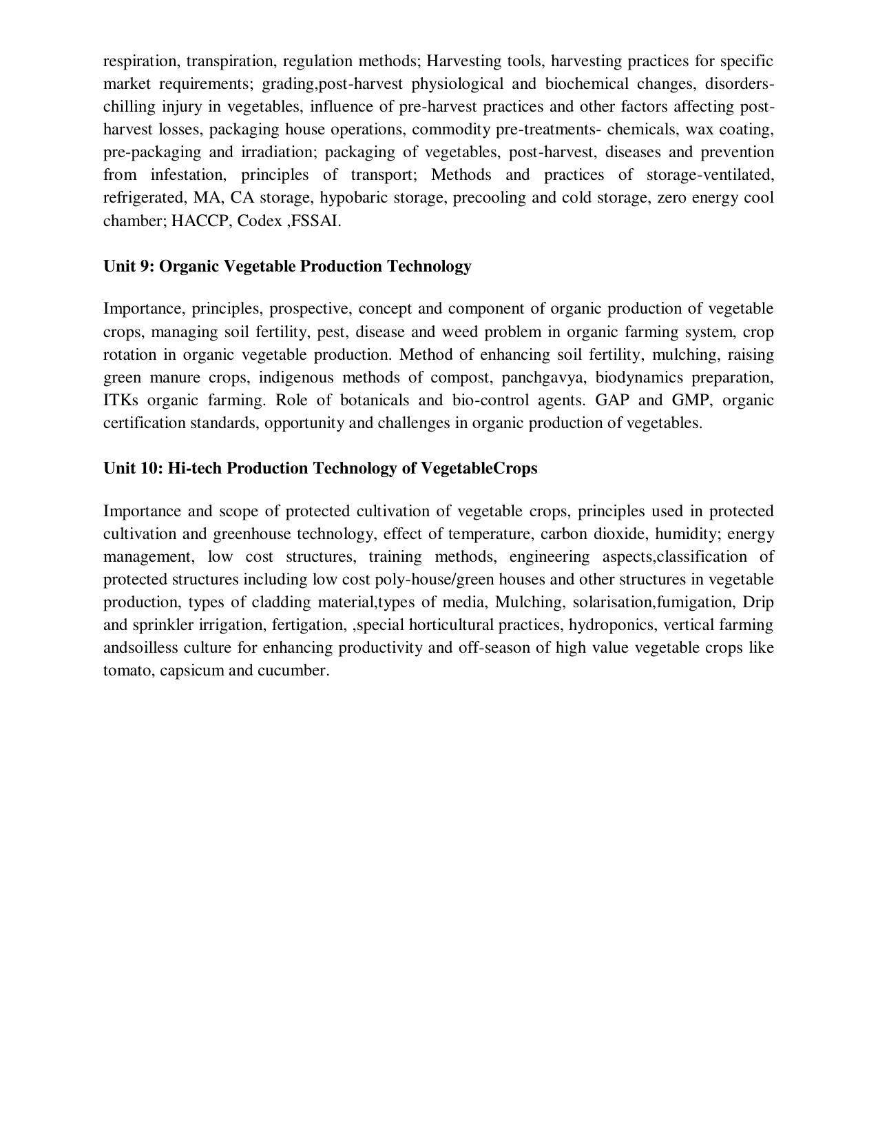 ICAR AICE-JRF/SRF (PhD) Syllabus - Page 42