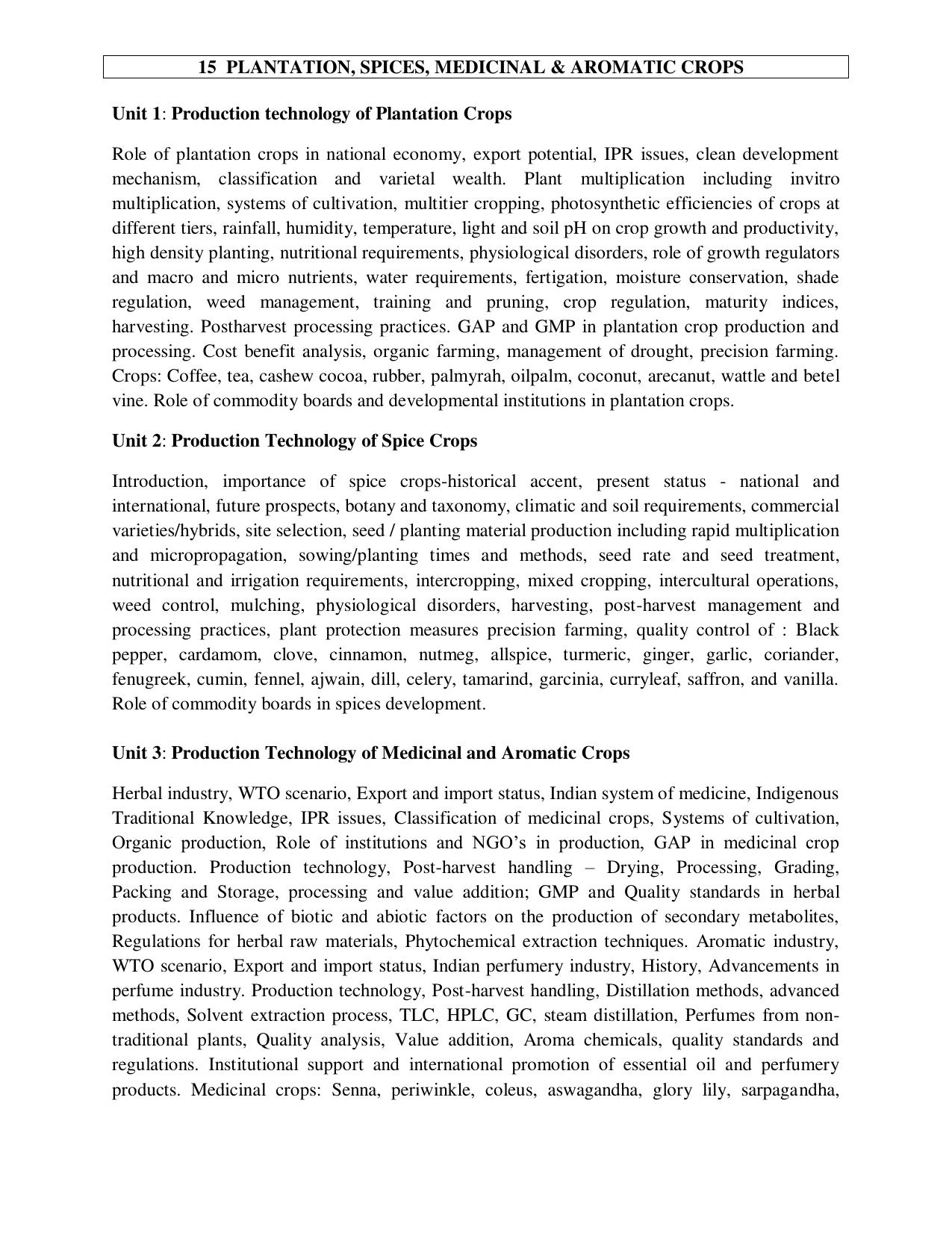 ICAR AICE-JRF/SRF (PhD) Syllabus - Page 49