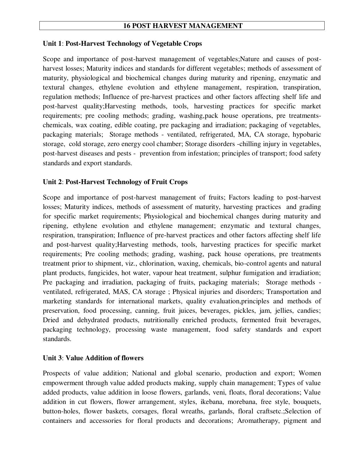 ICAR AICE-JRF/SRF (PhD) Syllabus - Page 52