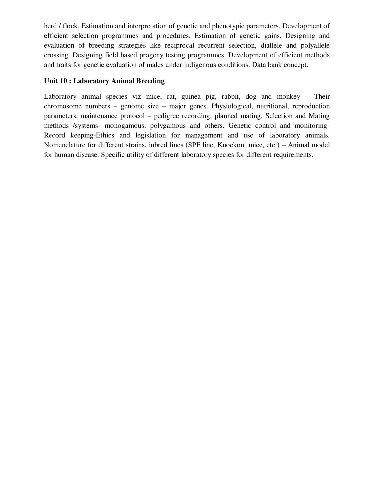 ICAR AICE-JRF/SRF (PhD) Syllabus - Page 56