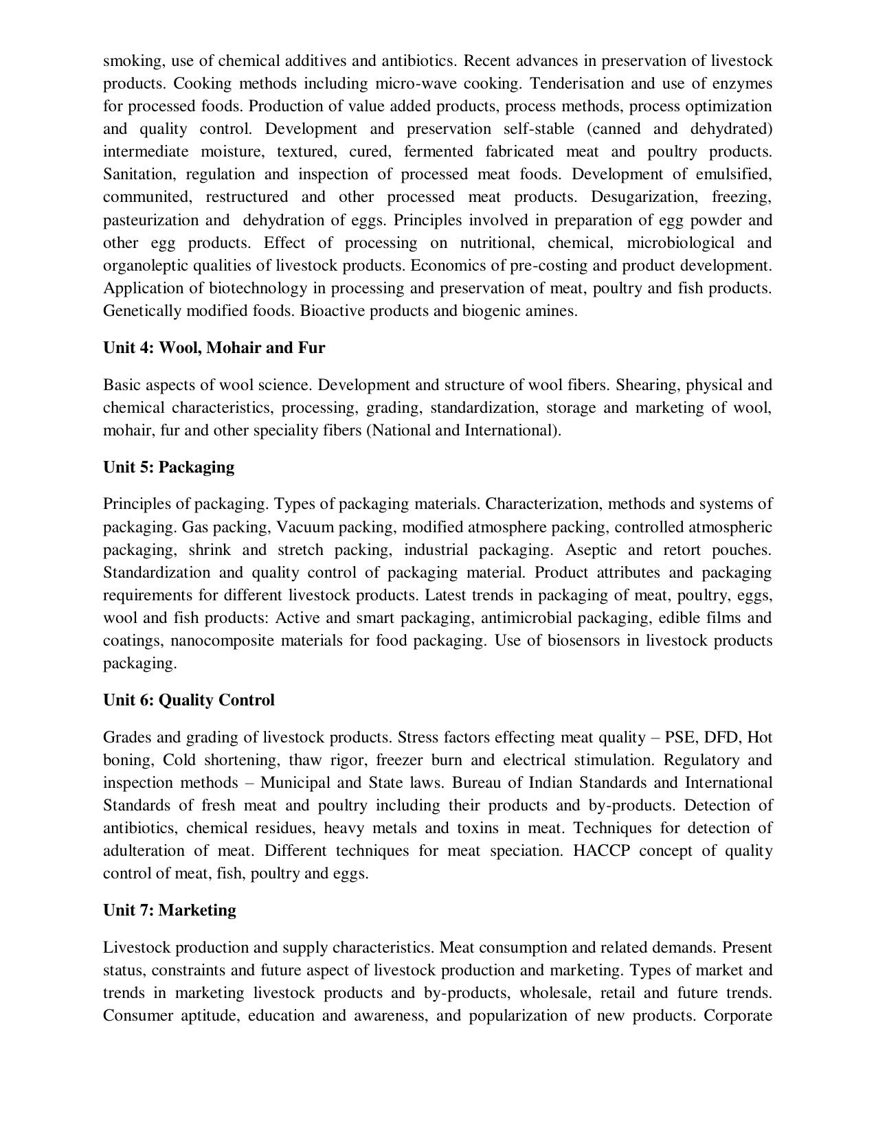 ICAR AICE-JRF/SRF (PhD) Syllabus - Page 63
