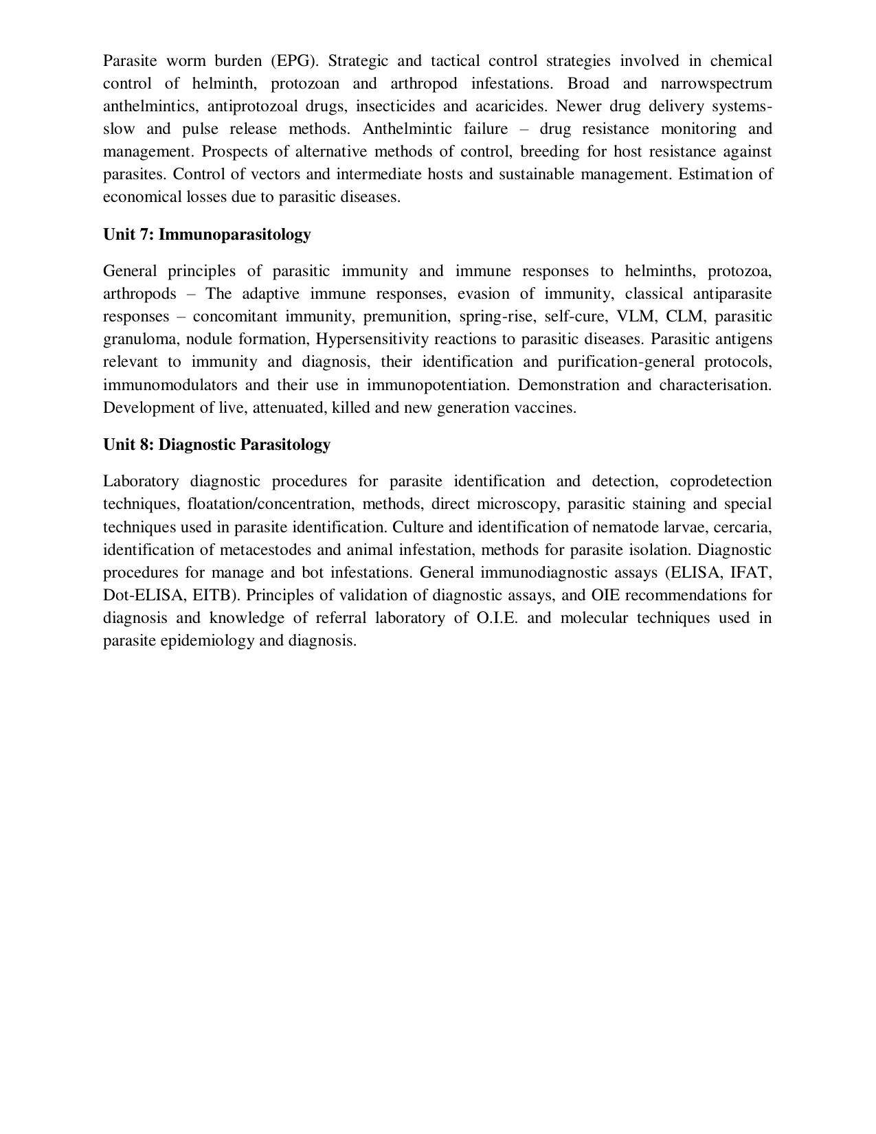 ICAR AICE-JRF/SRF (PhD) Syllabus - Page 69