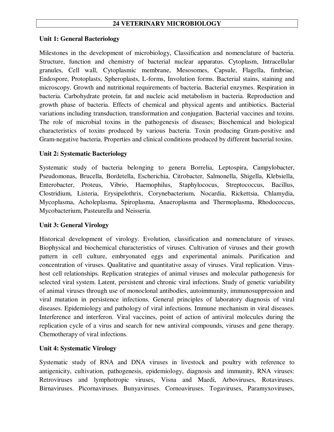 ICAR AICE-JRF/SRF (PhD) Syllabus - Page 73