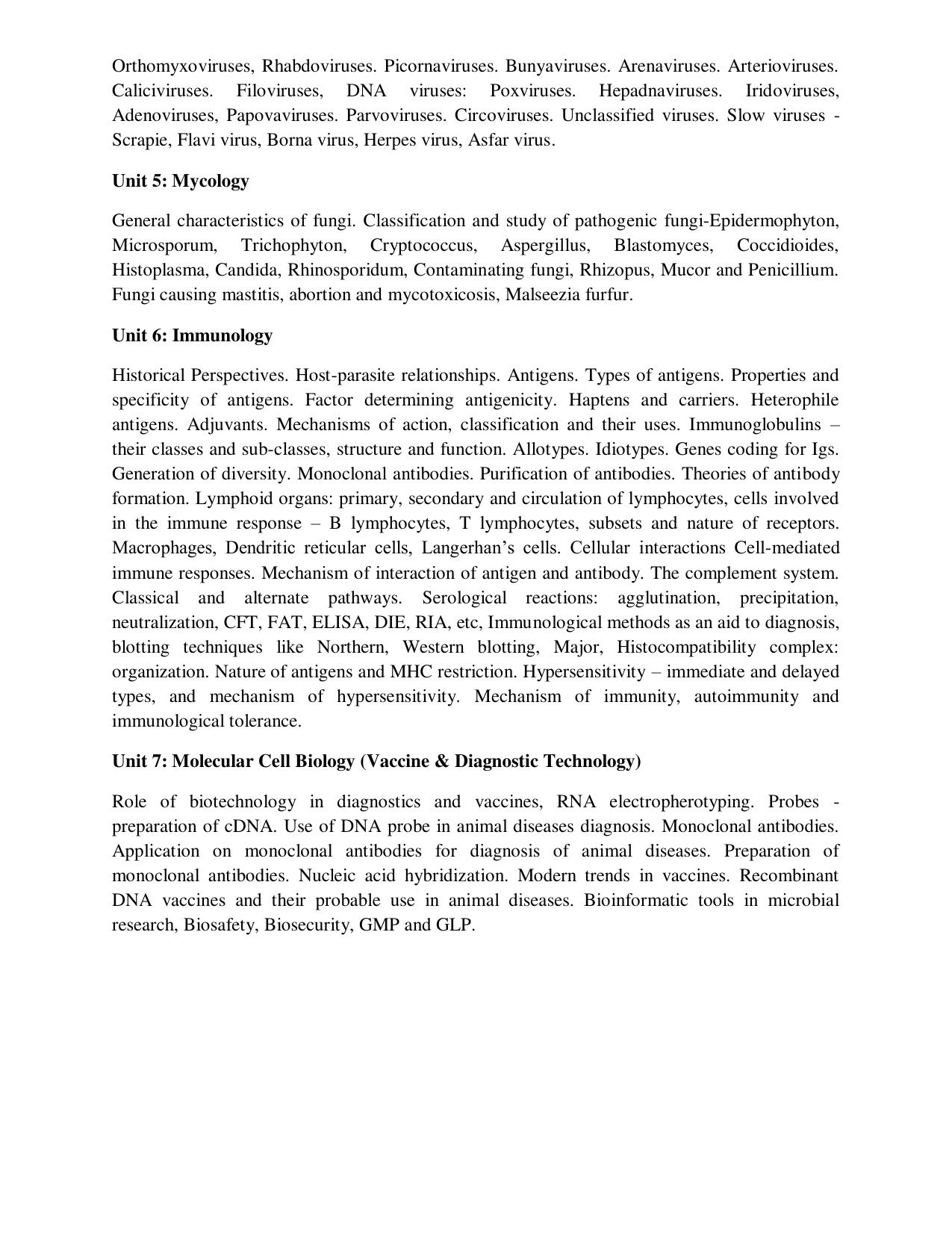 ICAR AICE-JRF/SRF (PhD) Syllabus - Page 74