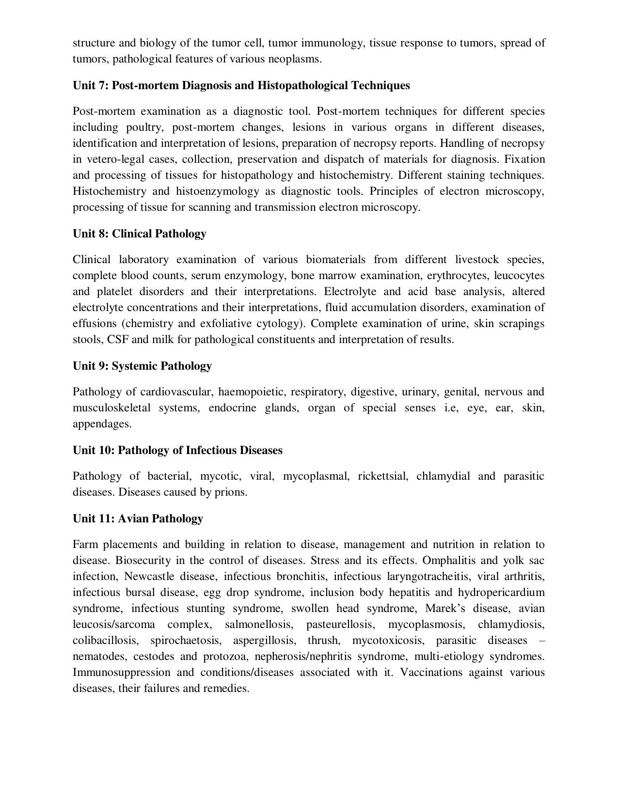 ICAR AICE-JRF/SRF (PhD) Syllabus - Page 76