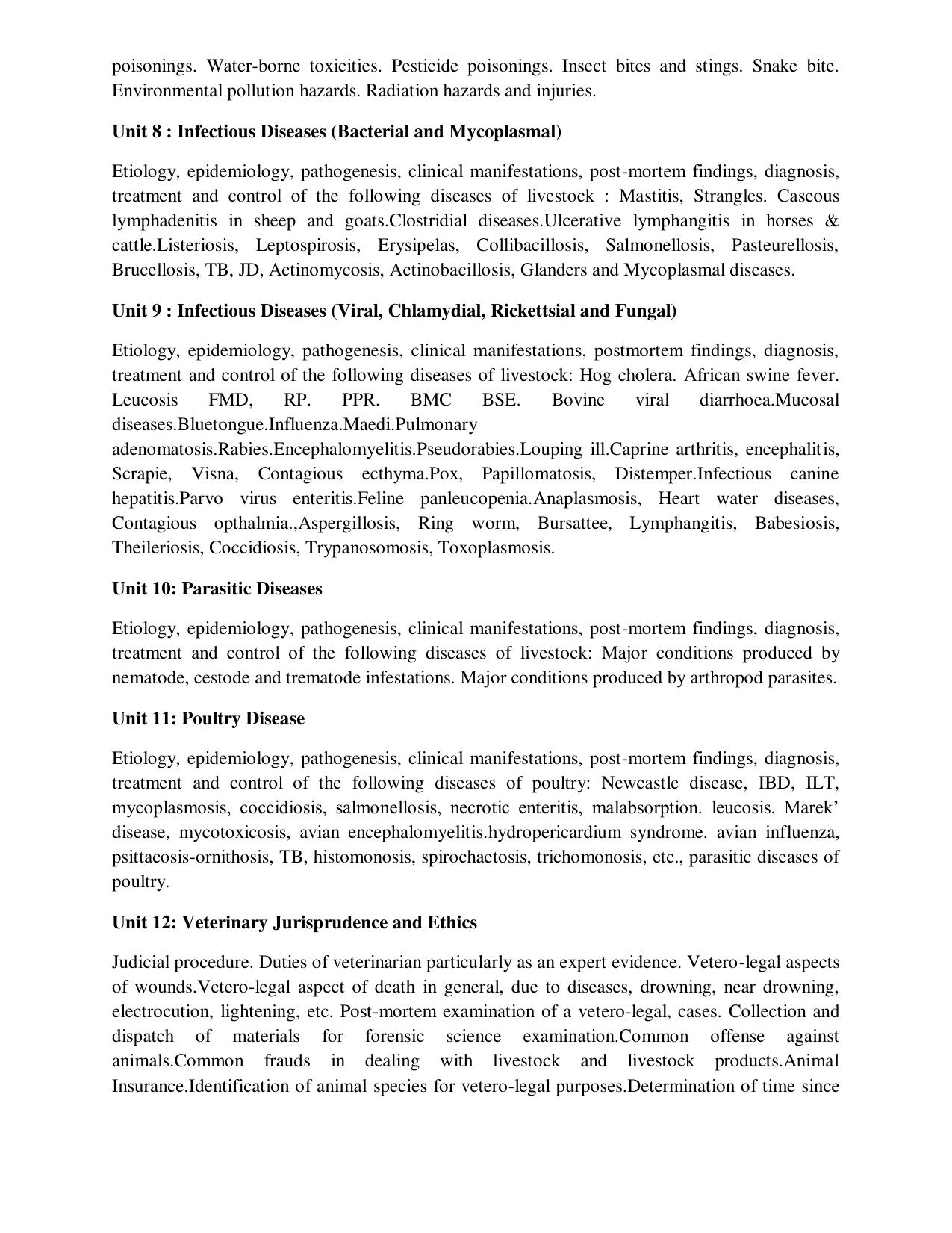 ICAR AICE-JRF/SRF (PhD) Syllabus - Page 79