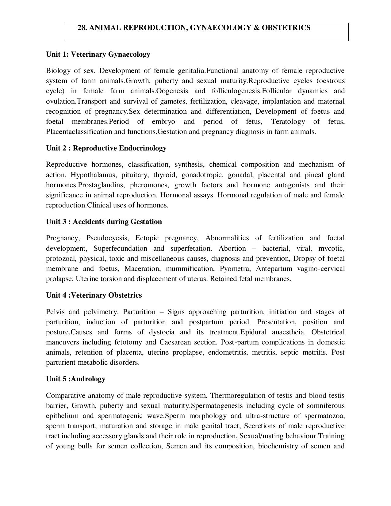 ICAR AICE-JRF/SRF (PhD) Syllabus - Page 84