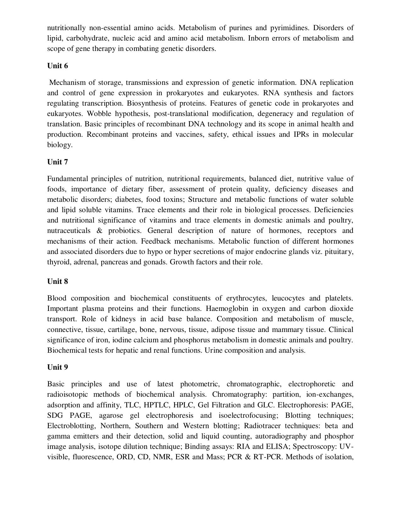 ICAR AICE-JRF/SRF (PhD) Syllabus - Page 96