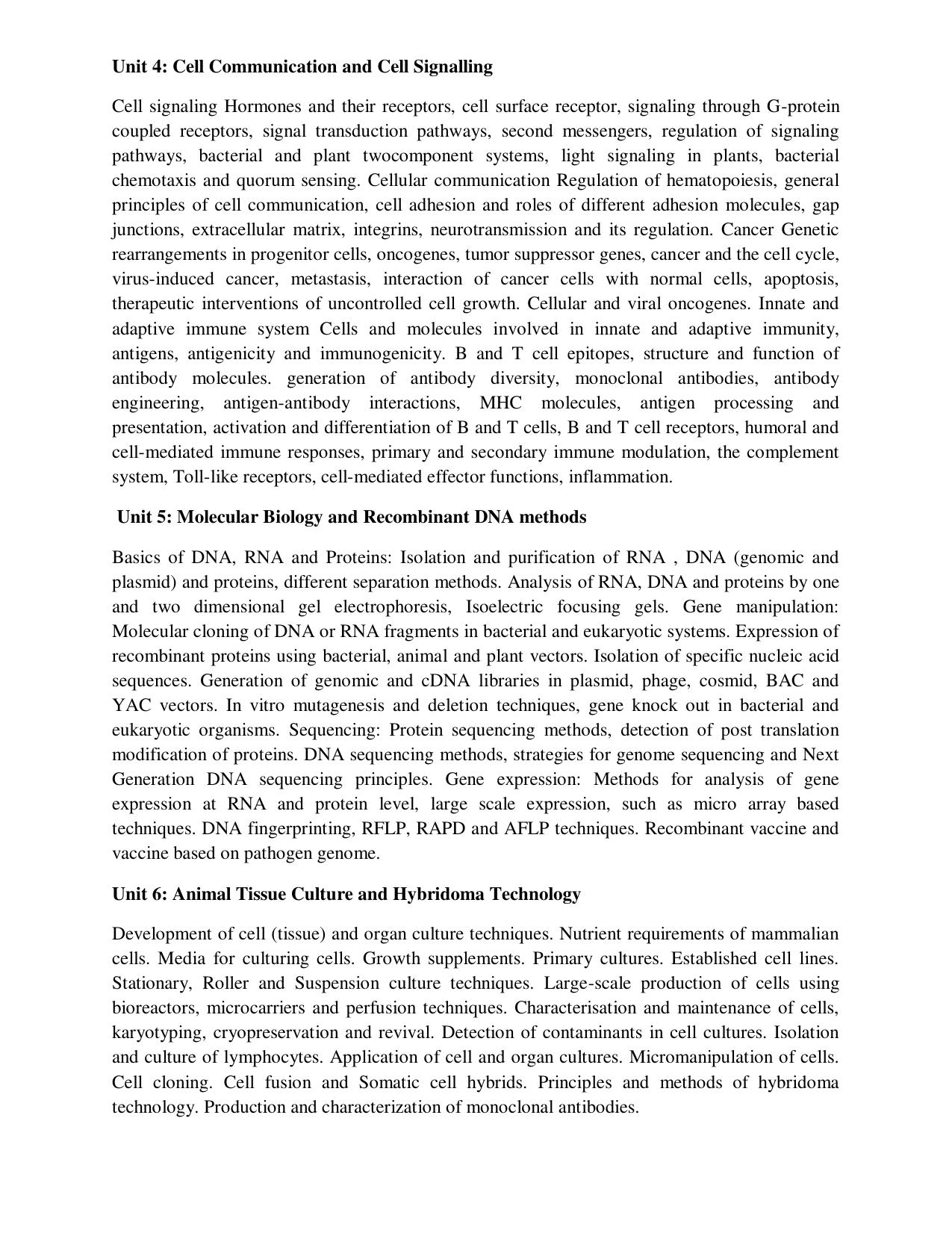 ICAR AICE-JRF/SRF (PhD) Syllabus - Page 99