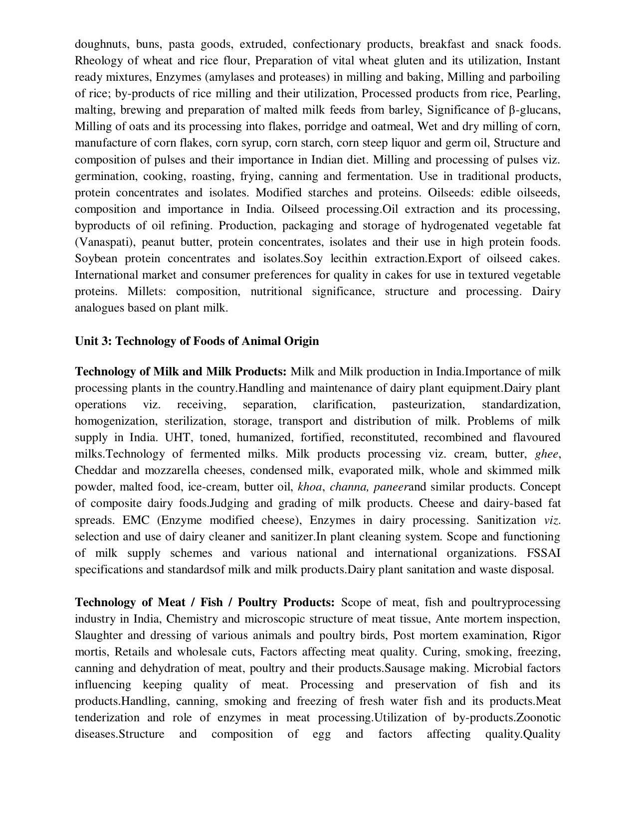 ICAR AICE-JRF/SRF (PhD) Syllabus - Page 105