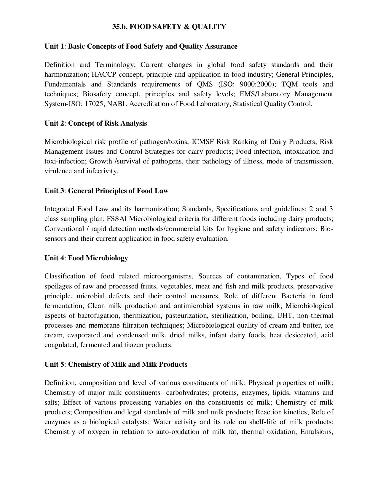 ICAR AICE-JRF/SRF (PhD) Syllabus - Page 110