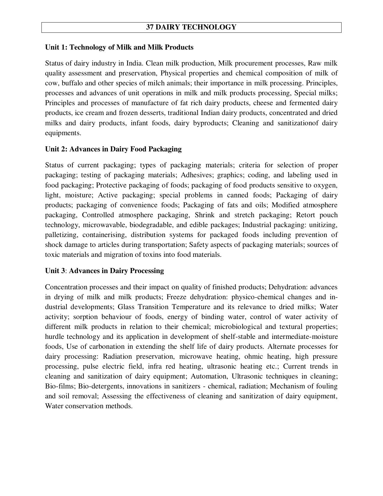 ICAR AICE-JRF/SRF (PhD) Syllabus - Page 112