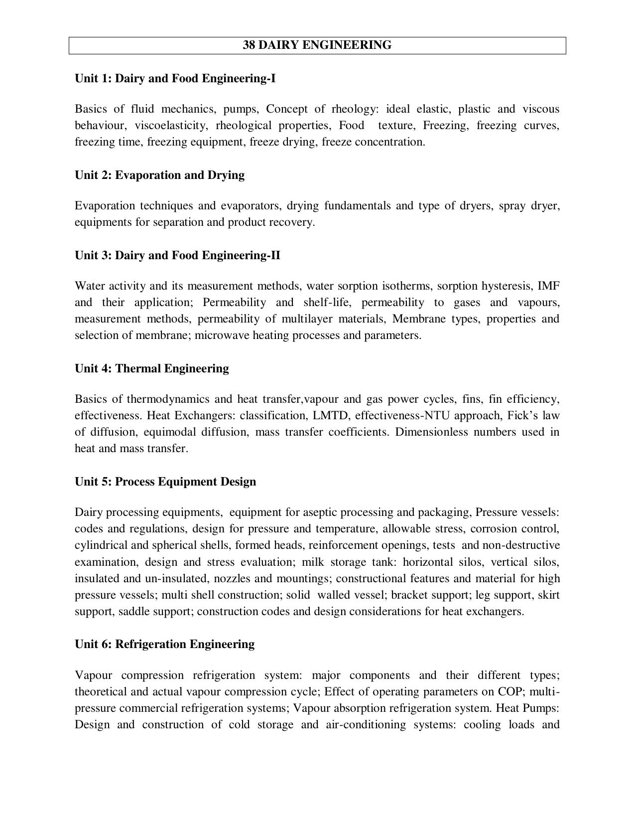 ICAR AICE-JRF/SRF (PhD) Syllabus - Page 115