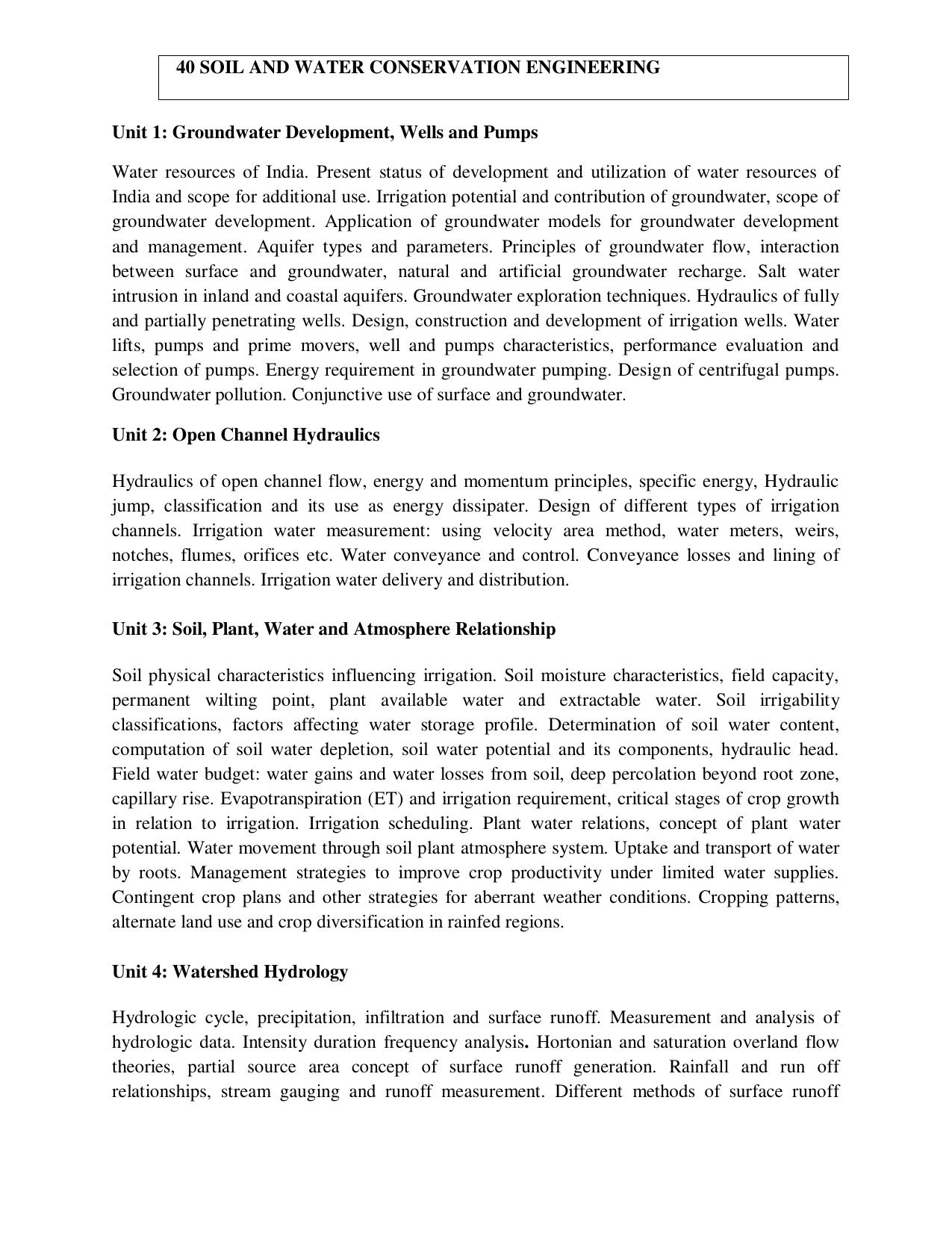 ICAR AICE-JRF/SRF (PhD) Syllabus - Page 120