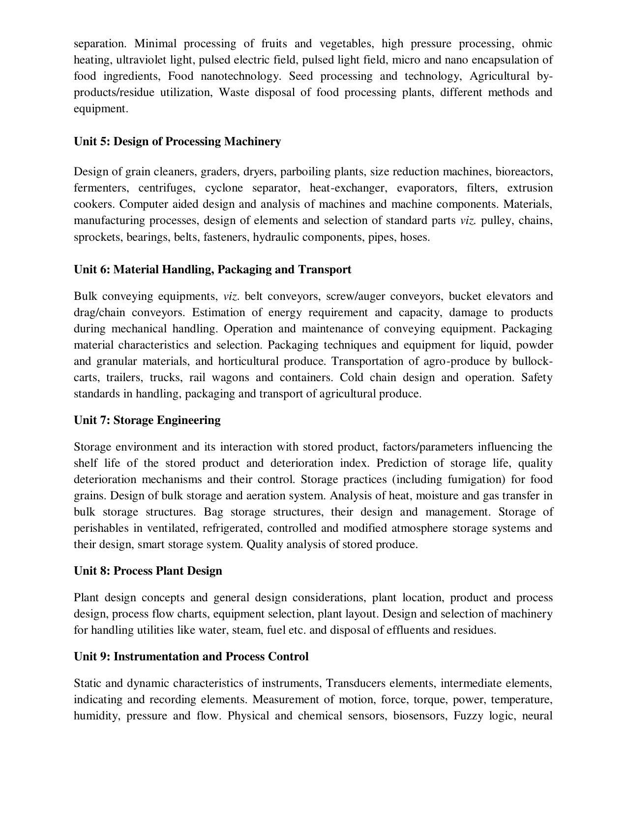 ICAR AICE-JRF/SRF (PhD) Syllabus - Page 124