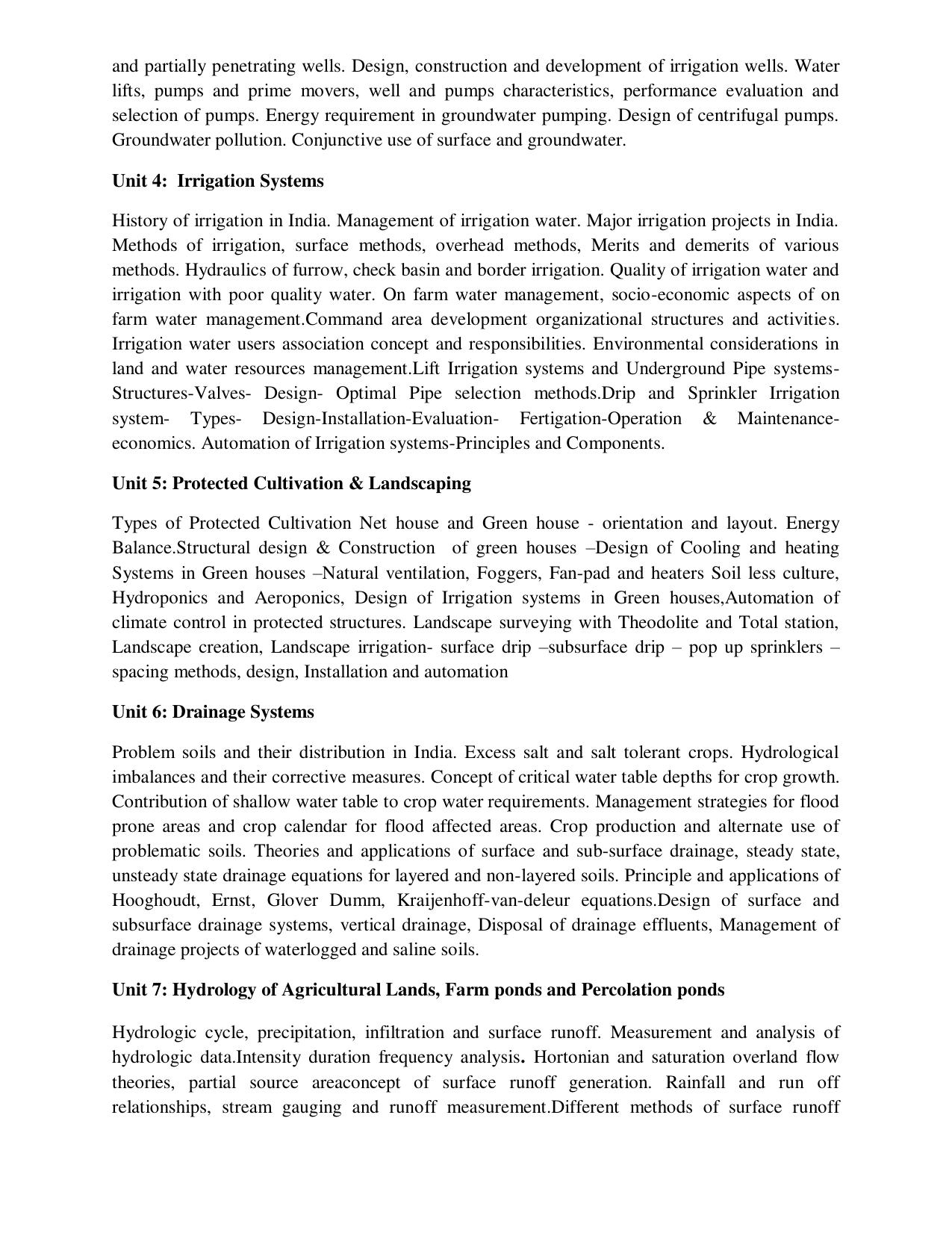 ICAR AICE-JRF/SRF (PhD) Syllabus - Page 130