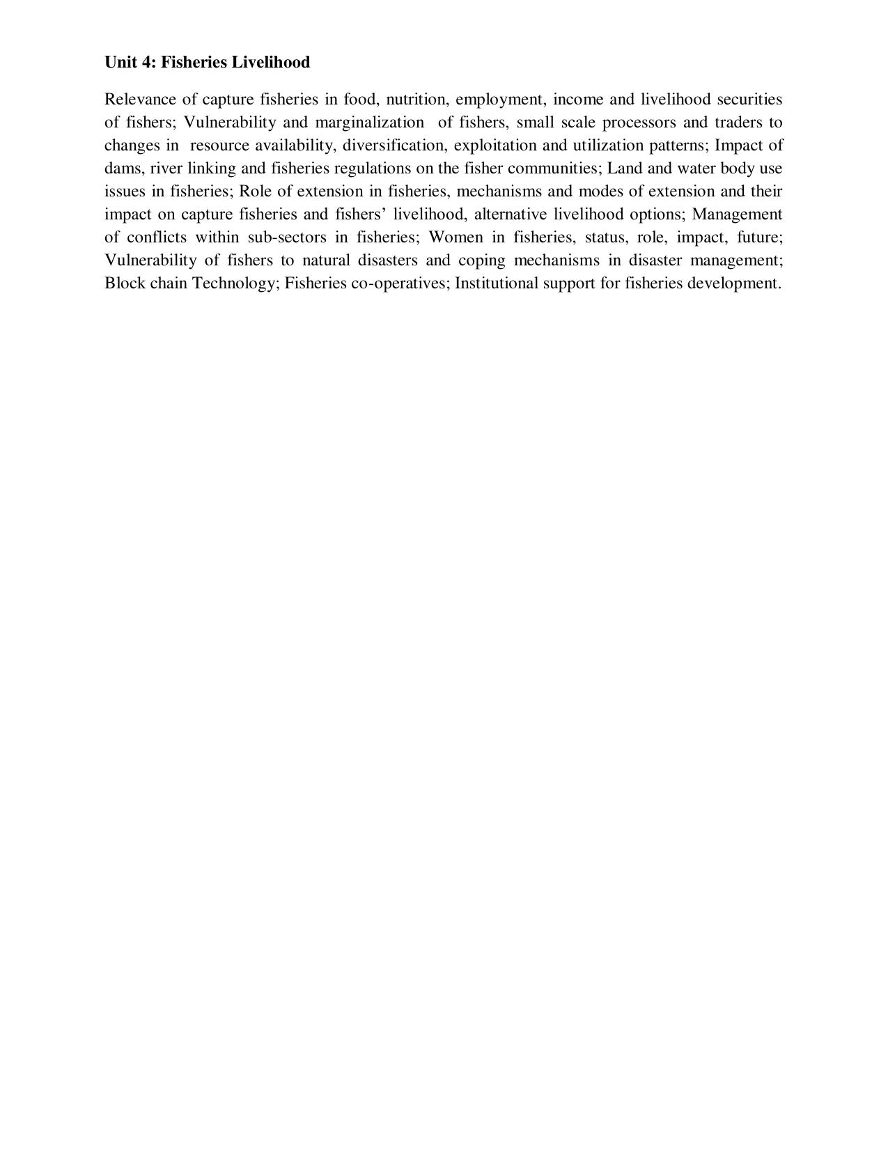 ICAR AICE-JRF/SRF (PhD) Syllabus - Page 142