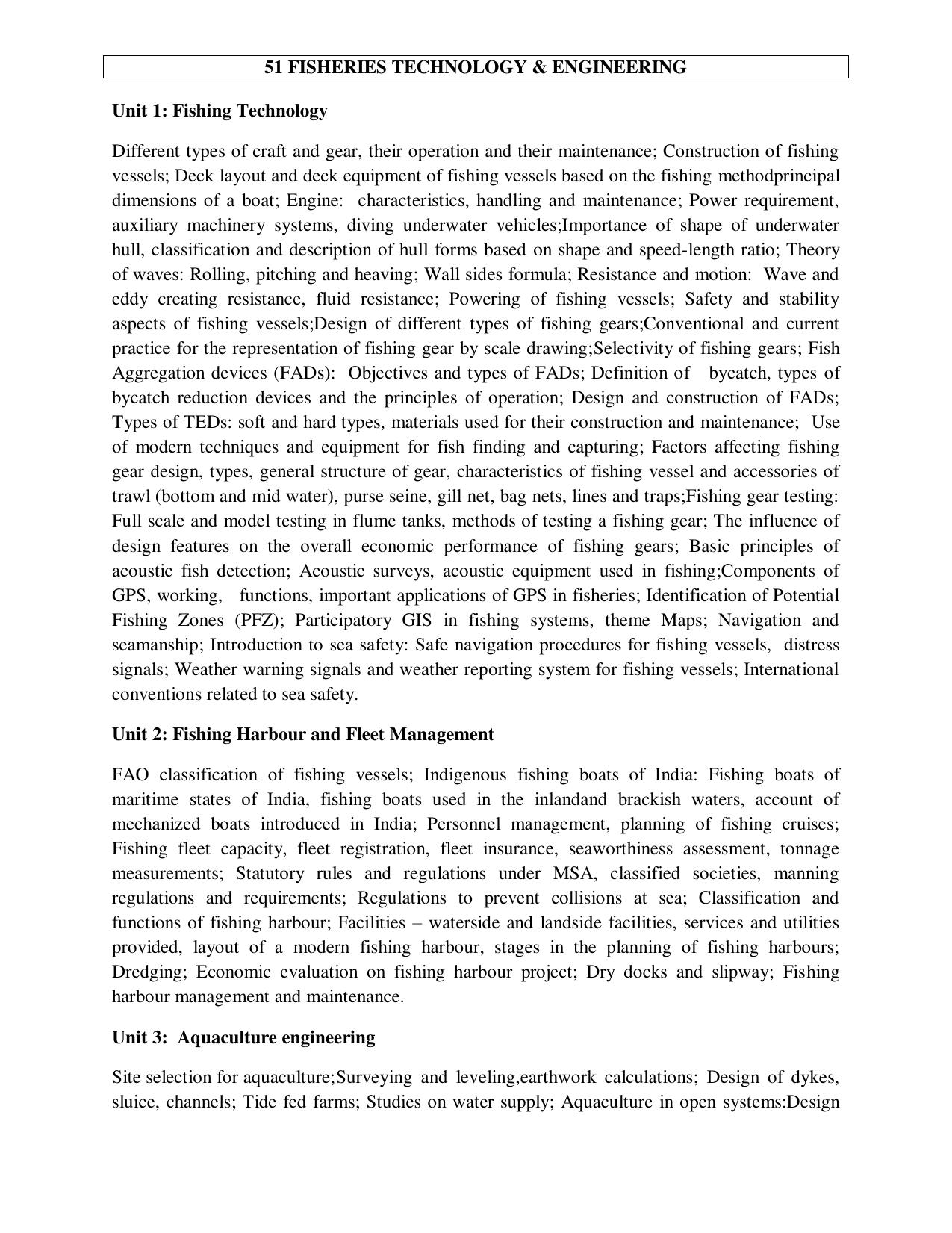 ICAR AICE-JRF/SRF (PhD) Syllabus - Page 145
