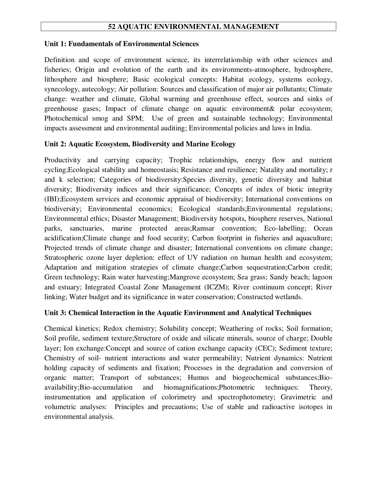 ICAR AICE-JRF/SRF (PhD) Syllabus - Page 147