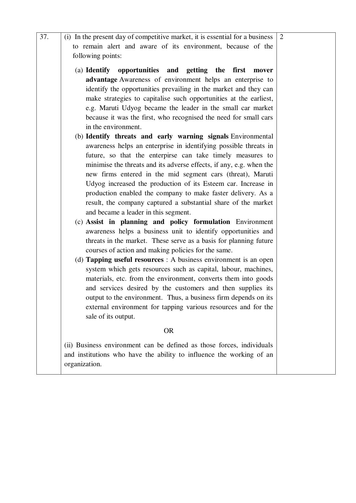 NIOS Class 12 Commerce (Business Studies) Sample Paper - Page 16
