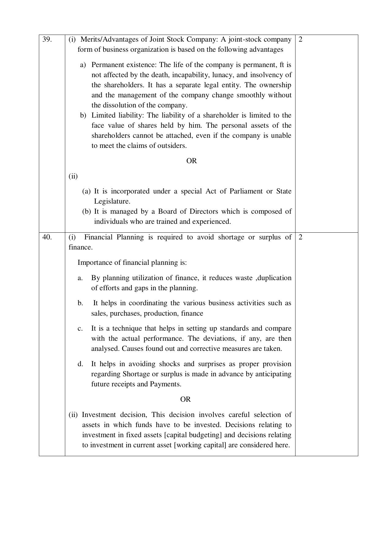 NIOS Class 12 Commerce (Business Studies) Sample Paper - Page 18