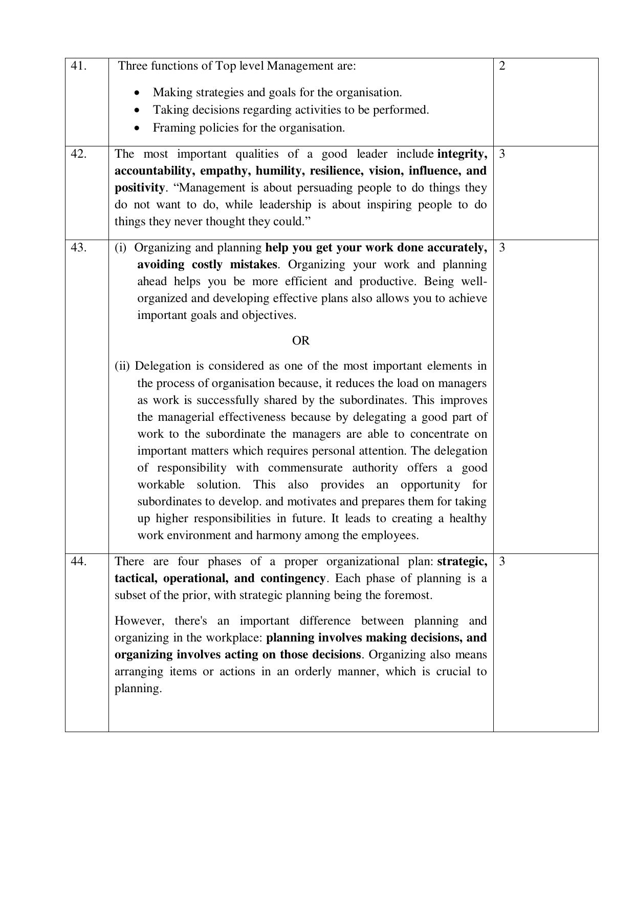 NIOS Class 12 Commerce (Business Studies) Sample Paper - Page 19