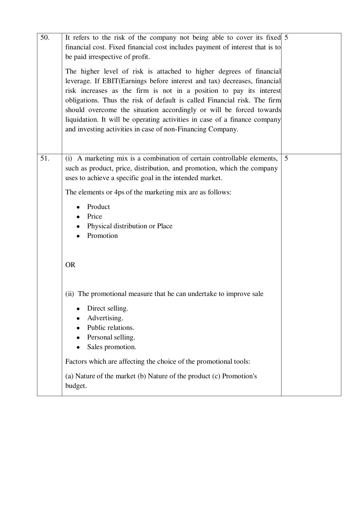 NIOS Class 12 Commerce (Business Studies) Sample Paper - Page 24
