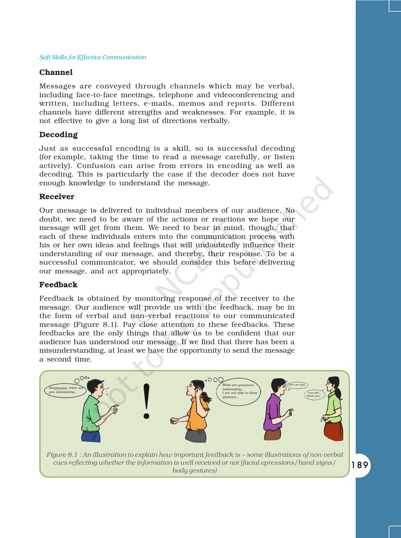 NCERT Book for Class 11 Computers Chapter 8 Soft Skills for Effective Communication - Page 5